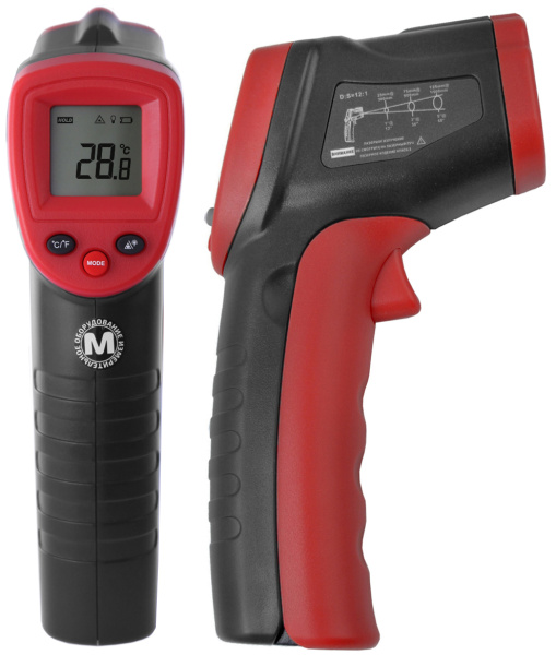 Бесконтактный термометр (пирометр) МЕГЕОН 16401 купить по низкой цене | МАКСПРОФИТ