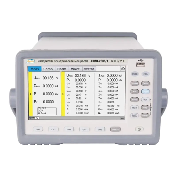 Измеритель мощности АКИП-2505/4 купить по низкой цене | МАКСПРОФИТ