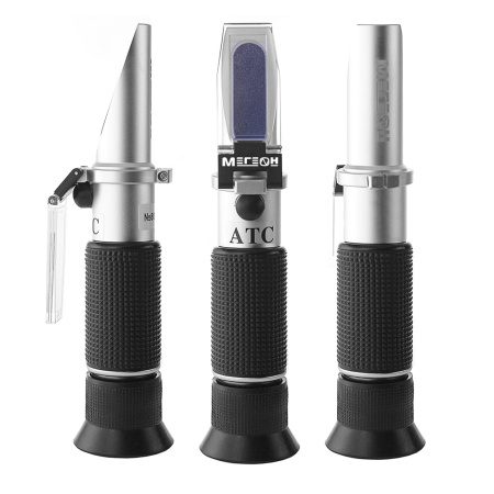 Рефрактометр для автомобилистов (антифриз, электролит, незамерзайка) МЕГЕОН 72011 купить по низкой цене | МАКСПРОФИТ