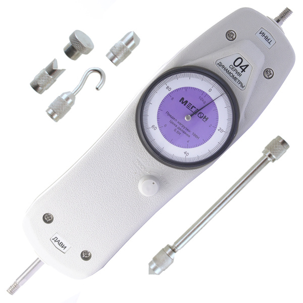 Динамометр сжатия-растяжения аналоговый МЕГЕОН 04300 купить по низкой цене | МАКСПРОФИТ