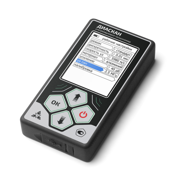 Ультразвуковой толщиномер ДИАСКАН-М (с преобразователем 10 МГц) купить по низкой цене | МАКСПРОФИТ